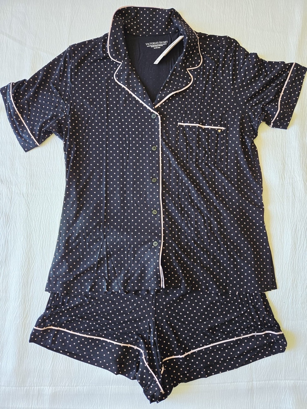 Victoria Secret Short Pajama Set SoSofttm Size M - Picture 5 of 9